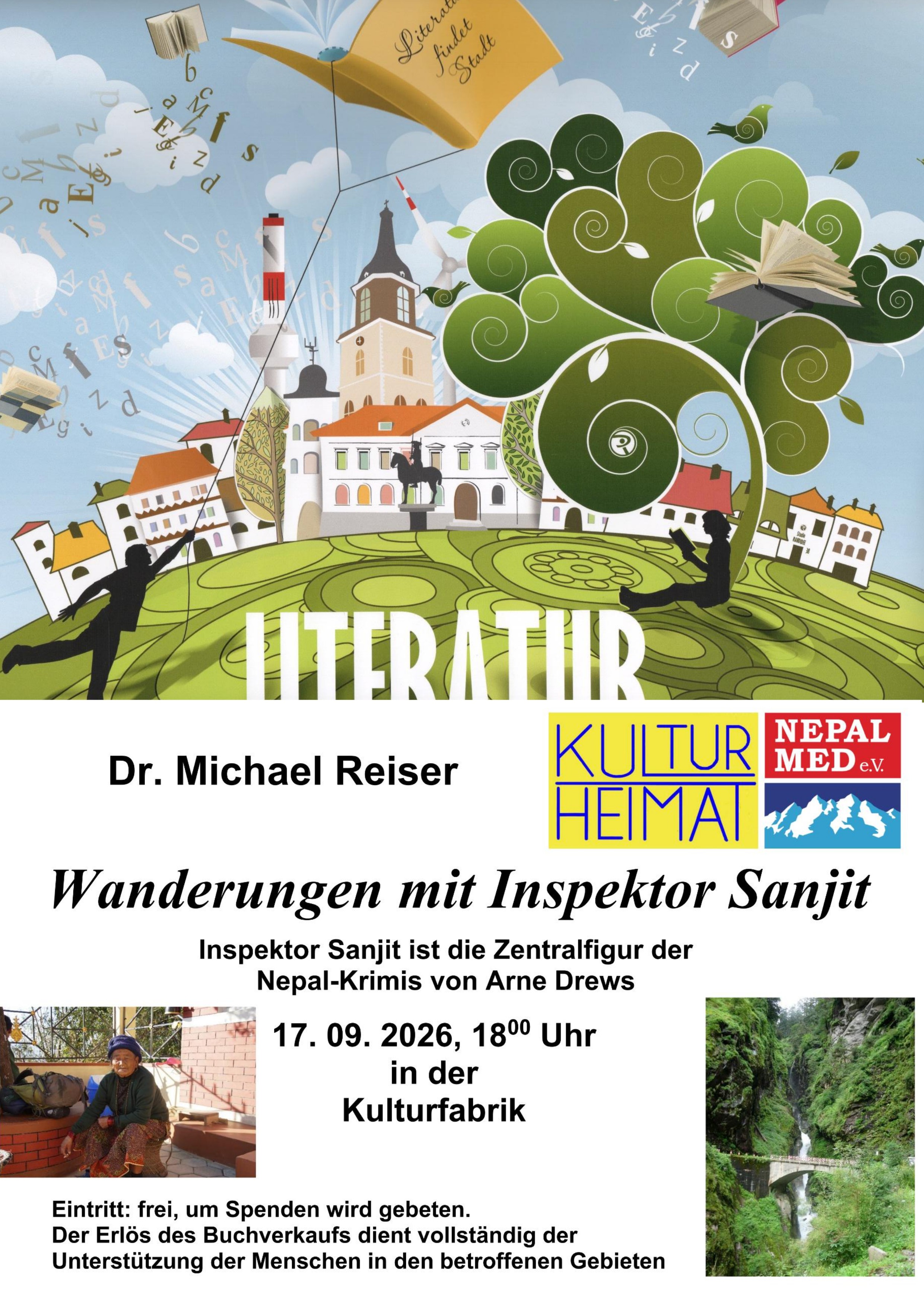Wanderungen mit Inspektor Sanjit – Inhalt